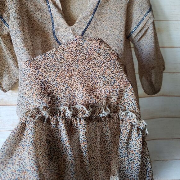 Patterson J. Kincaid Sheer Embellished Coverup/Dress/Tunic - Picture 7 of 11